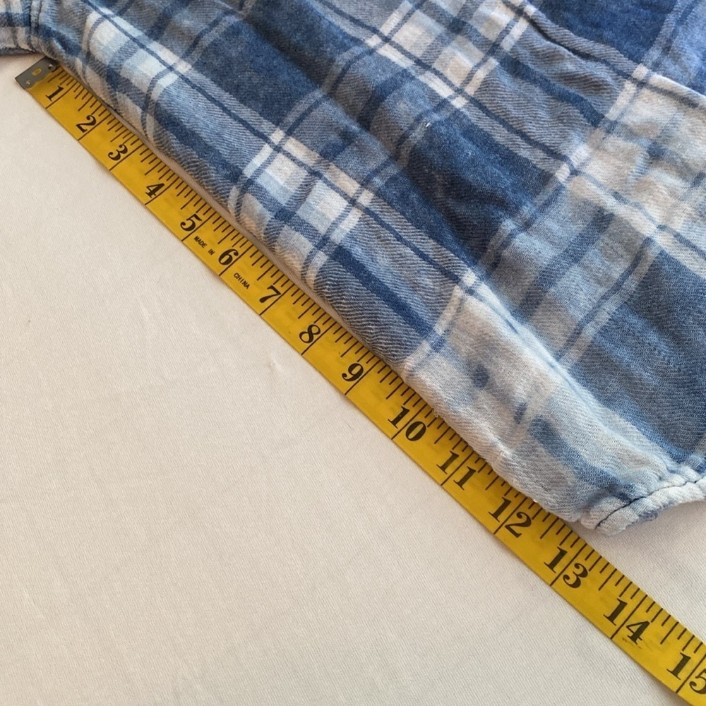Vintage Havana button down shirt long sleeve w/laced look super soft Size Medium - Picture 2 of 11